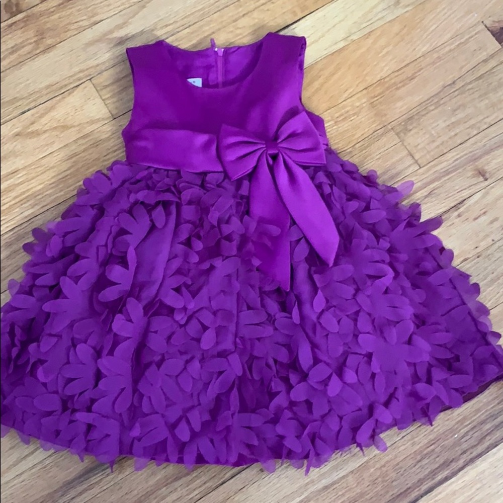 Baby girl purple dress size 24 months